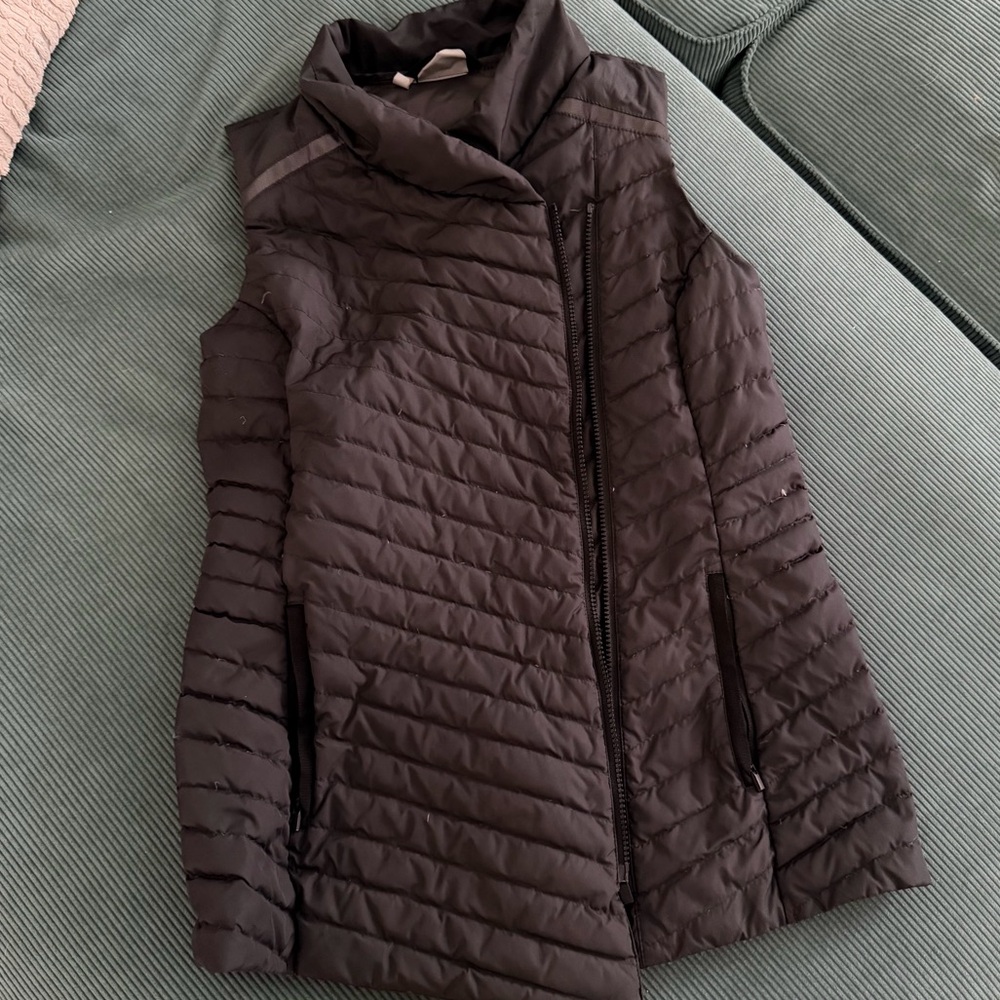 Lightweight Quilted Women's Vest - Black